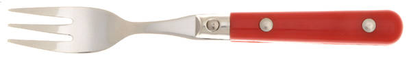 Le Prix-Red (Stainless) Cocktail/Seafood Fork