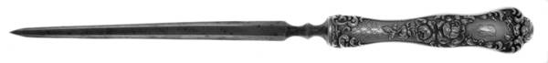 American Beauty (Sterling, 1896) Small Steel Rod Sharpener Knife