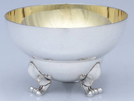 Blossom-2B (Sterling, Hollowware) Open Sugar Bowl