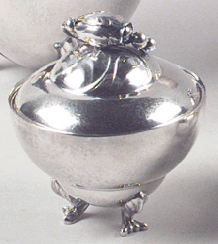 Blossom-2H (Sterling, Hollowware) by Georg Jensen (Denmark)