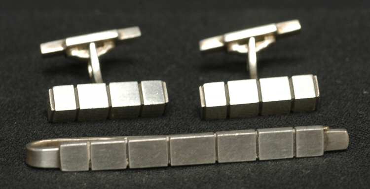 Jewelry (Sterling, Holloware) Tie Clip