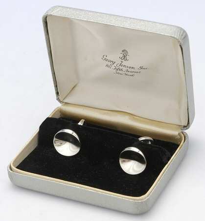 Jewelry (Sterling, Holloware) Cuff Link - Set of 2