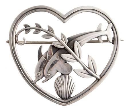 Jewelry (Sterling, Holloware) Brooch