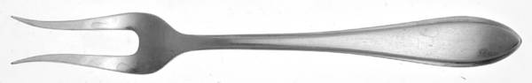 GFK1 (SILVERPLATE) Short Handle Pickle/Olive Fork by Gerofabriek