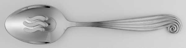 La Mer (Stainless) Pierced Solid Serving Spoon