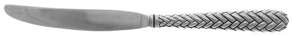 Weave (Silverplate) Modern Solid Knife by Godinger