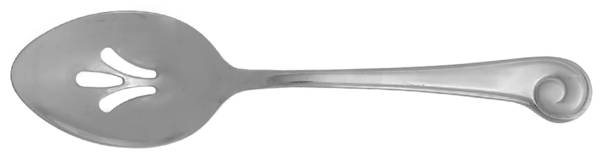 Sanibel Surf (Stainless, Glossy) Pierced Tablespoon (Serving Spoon)