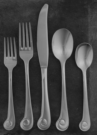 Sanibel Surf (Stainless, Glossy) 5 Piece Place Setting