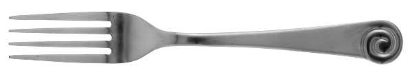 Ammonite-Satin (Stainless) Individual Salad Fork