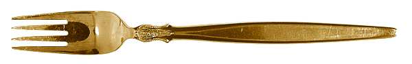 Petal (Gold Electroplated) Fork