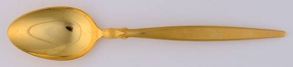 Petal (Gold Electroplated) Place/Oval Soup Spoon