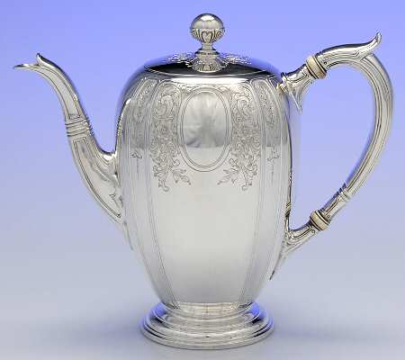 St. Dunstan-Chased (Sterling, Hollowware) by Gorham Silver