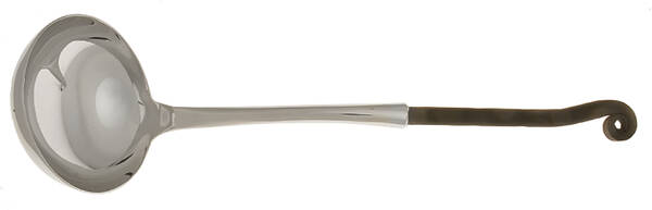 Treble Clef (Stainless) Soup Ladle with Stainless Bowl HC