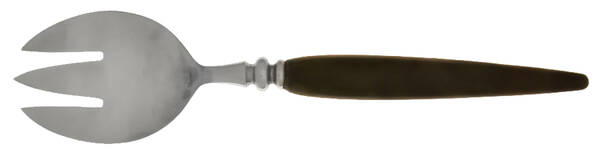 GUI1 (Stainless) Solid Salad Serving Fork