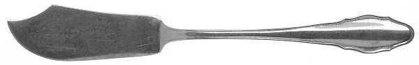 Chippendale (Sterling) Flat Handle Master Butter Knife