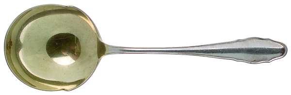 Chippendale (Sterling) Solid Serving Spoon