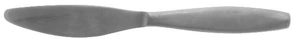 Non-Stop (Stainless) Flat Handle Master Butter Knife