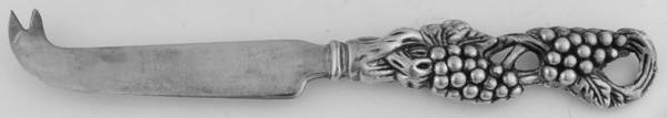 Grape (Silverplate, Hollowware) Hollow Handle Serving Cheese Pick