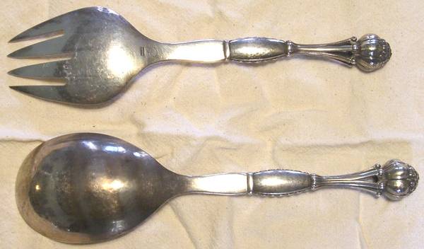 No 38 (Sterling) Medium Solid Serving Set