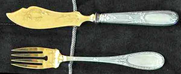 Empire (2 Piece) Individual Fish Set (Hollow Handle with Sterling) by Gebruder Reiner