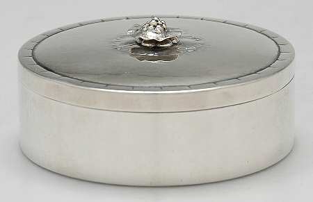 79 (Sterling, Hollowware) 4" Pill Box