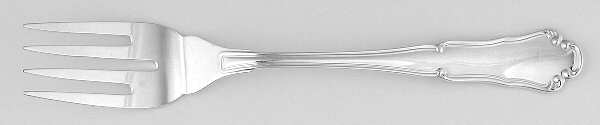 Barocco (Sterling) Individual Salad Fork by Greggio Argenterie