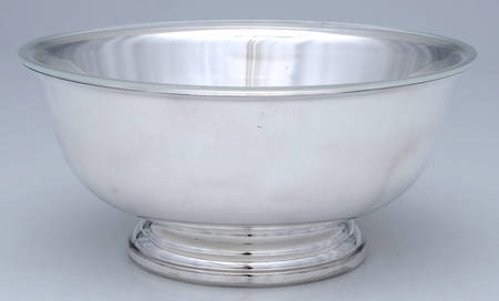 Paul Revere Bowls (Silverplate, Hollowware) 9"  Paul Revere Bowl & Plastic Liner