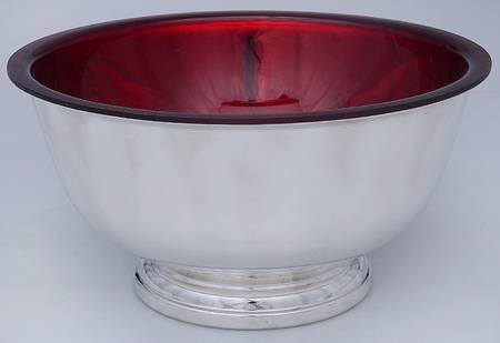 Paul Revere Bowls (Silverplate, Hollowware) 10" Paul Revere Bowl & Plastic Liner