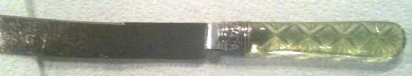 GOF2 (Silverplate) Old French Hollow Knife by Goodell Co