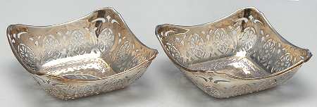 G2C1 (Sterling, Hollowware) Nut Dish - Set of 2