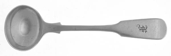 GWA10 (Sterling) Master Salt Spoon by George William Adams