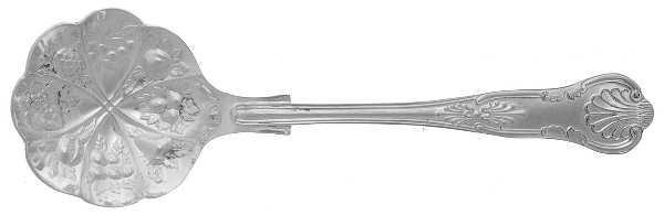 Kings (Silverplate) Solid Bon Bon Spoon