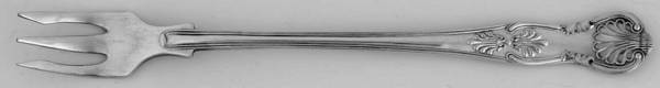 Kings (Silverplate) Cocktail/Seafood Fork