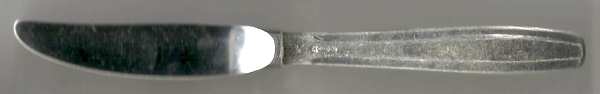 GFK4 (Silverplate) Modern Hollow Knife by Gerofabriek