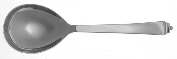 Pyramid (Stainless) Small Solid Serving Spoon