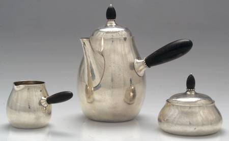 80B (Sterling, Hollowware) 3 Pc Mini Coffee Set (SCPM, SCRM, SUM)
