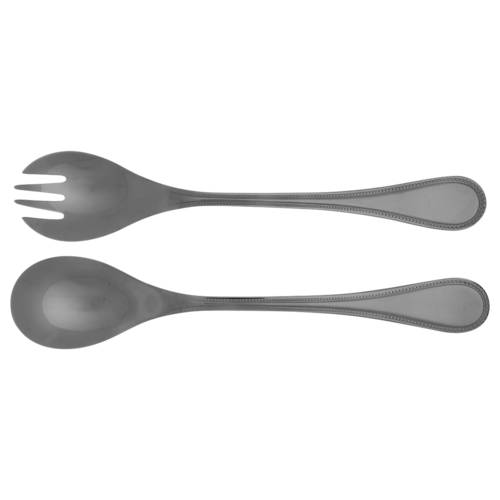 Milady (Stainless) (2 Pc) Solid Salad Set by Guy Degrenne