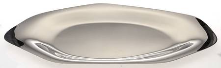 Liquid (Stainless, Hollowware) 24" Oval Tray