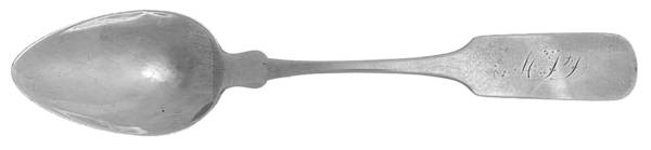 Coin Silver Flatware Tablespoon (Serving Spoon) by Gale, Wood & Hughes
