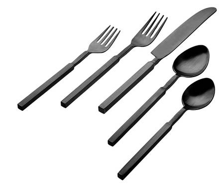 Cubit Black (Stainless) by Godinger