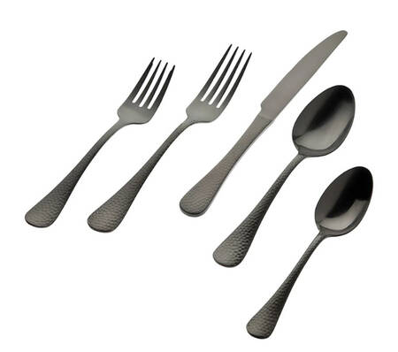 Salem Matte Charcoal (Stainless) by Godinger