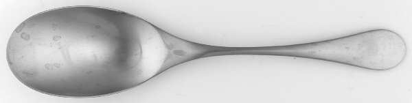 Mango (Stainless) Solid Smooth Casserole Spoon by Hackman