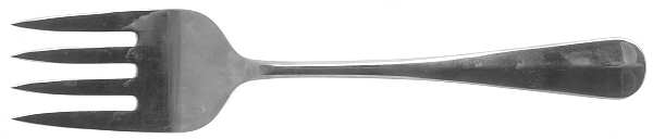 HCW1 (STAINLESS) Large Solid Cold Meat Serving Fork