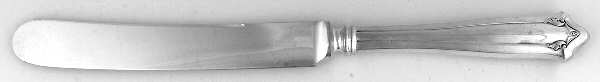 One (Silverplate) Old French Hollow Knife with Bolster by 1865 H Sears & Son