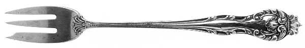 Queen (Sterling, 1893) Oyster Fork