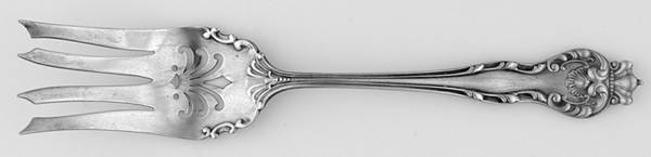 Queen (Sterling, 1893) Small Chipped Beef Fork