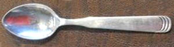 Ripple (Sterling) Demitasse Spoon