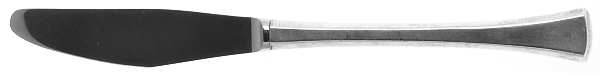 Kristine (Sterling) Modern Hollow Butter Spreader (Stainless)