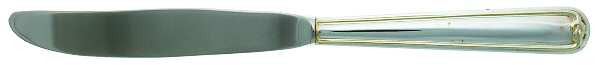 Hampton (Silverplate, Gold Accent) Modern Hollow Knife by Heritage China