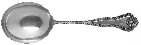 HMD4 (Sterling) Small Solid Berry/Casserole Spoon